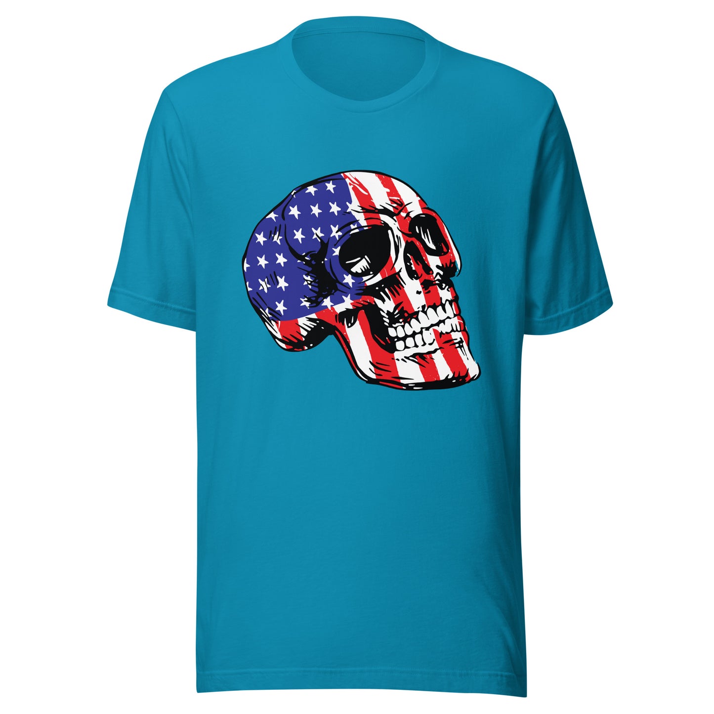 'USA Skull' Unisex T-shirt