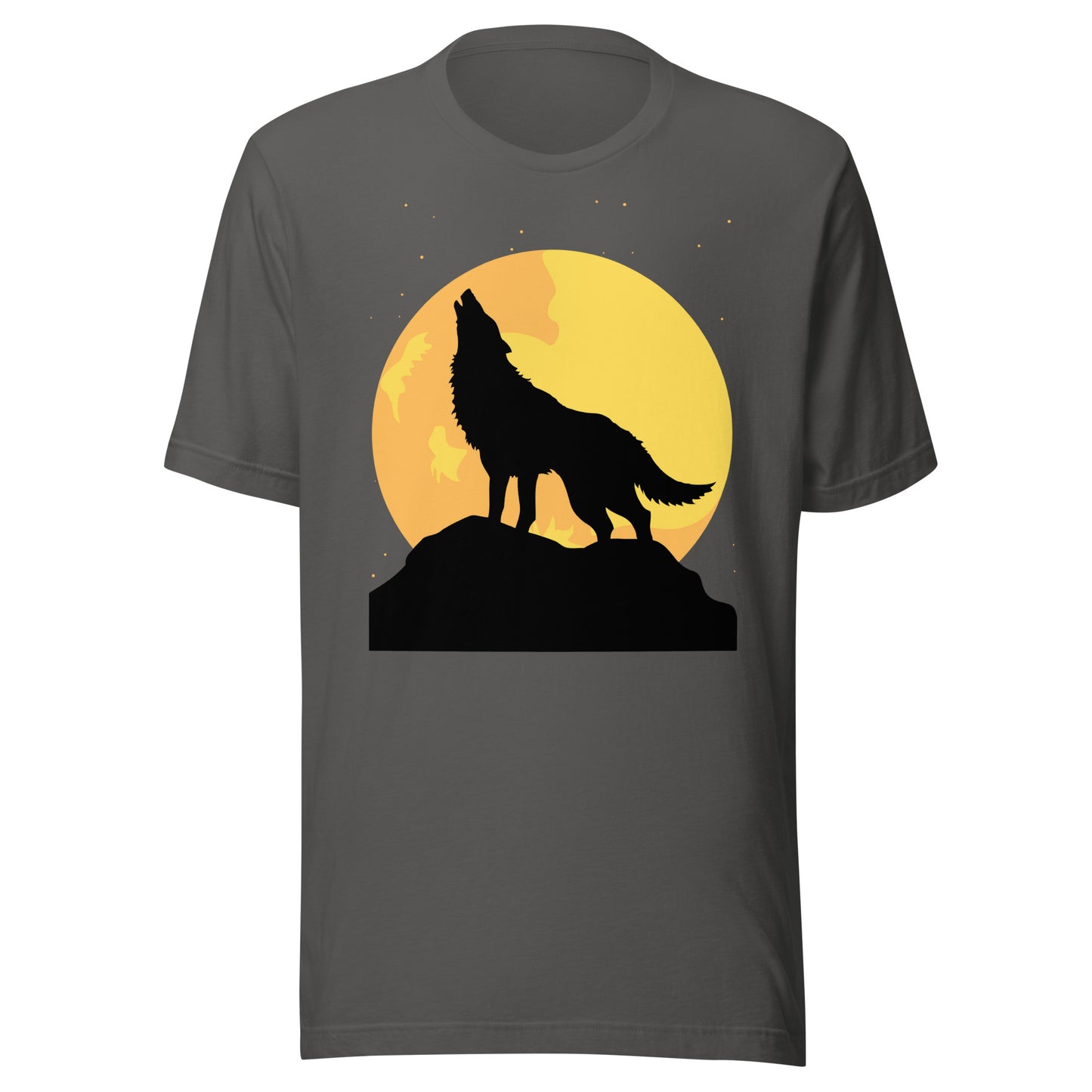 'Wolf & Moon' Unisex T-Shirt