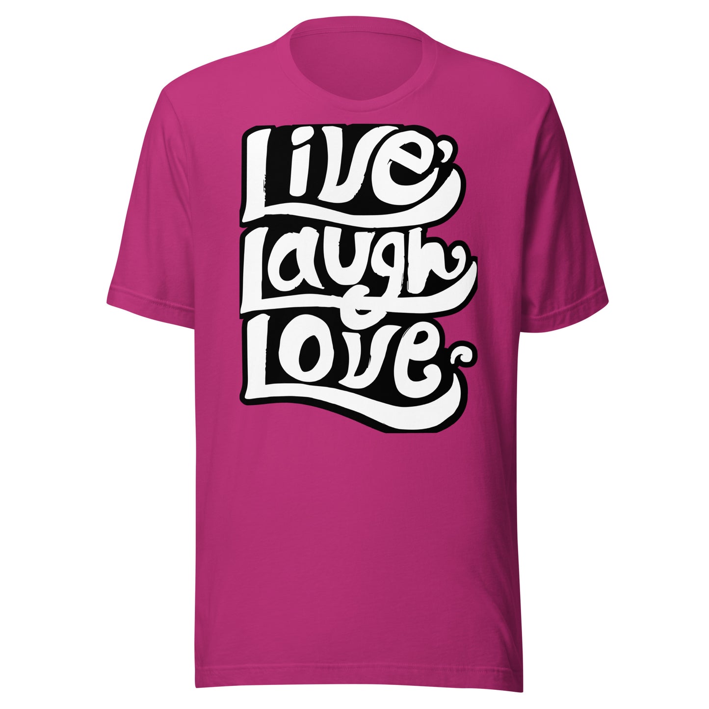 'Live, Laugh, Love' Unisex T-Shirt