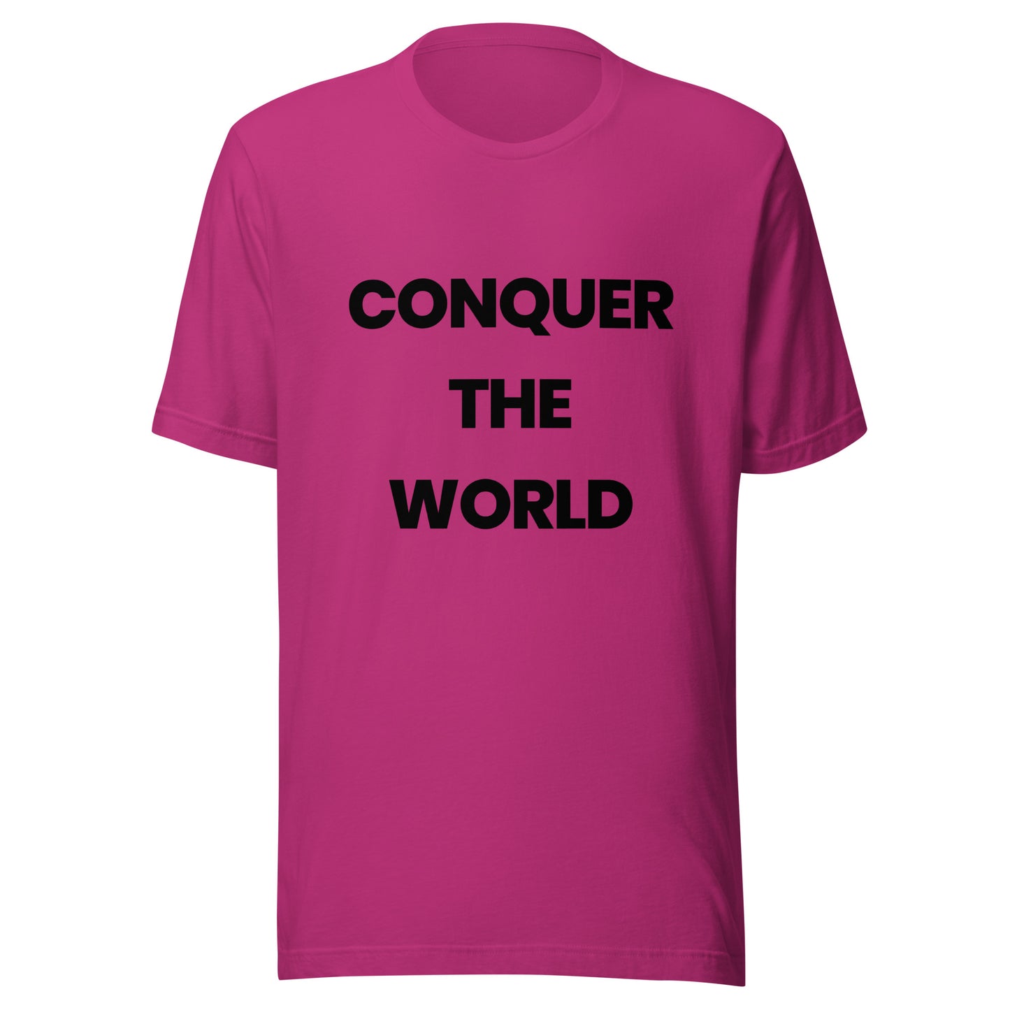 'Conquer The World' Unisex T-Shirt