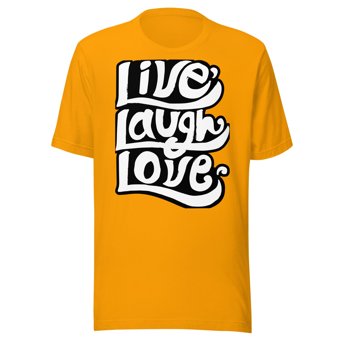 'Live, Laugh, Love' Unisex T-Shirt