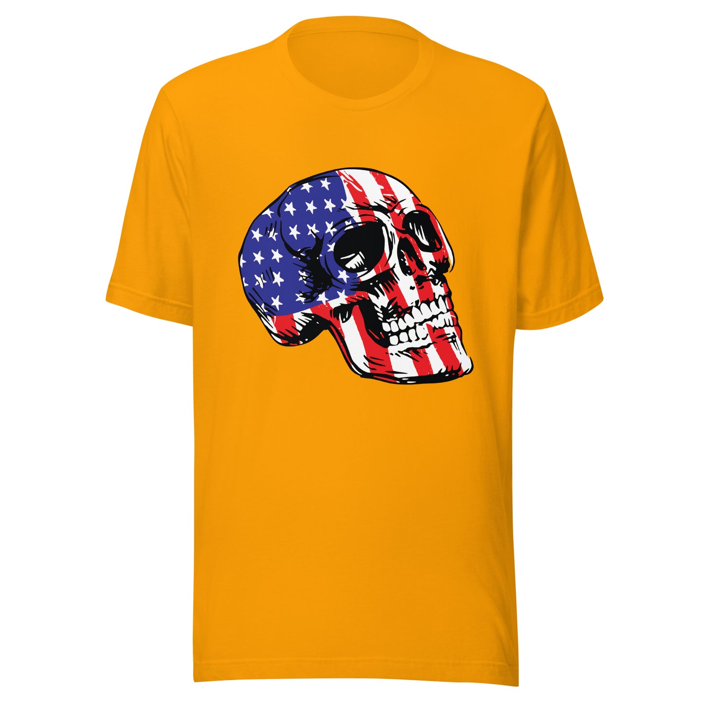 'USA Skull' Unisex T-shirt