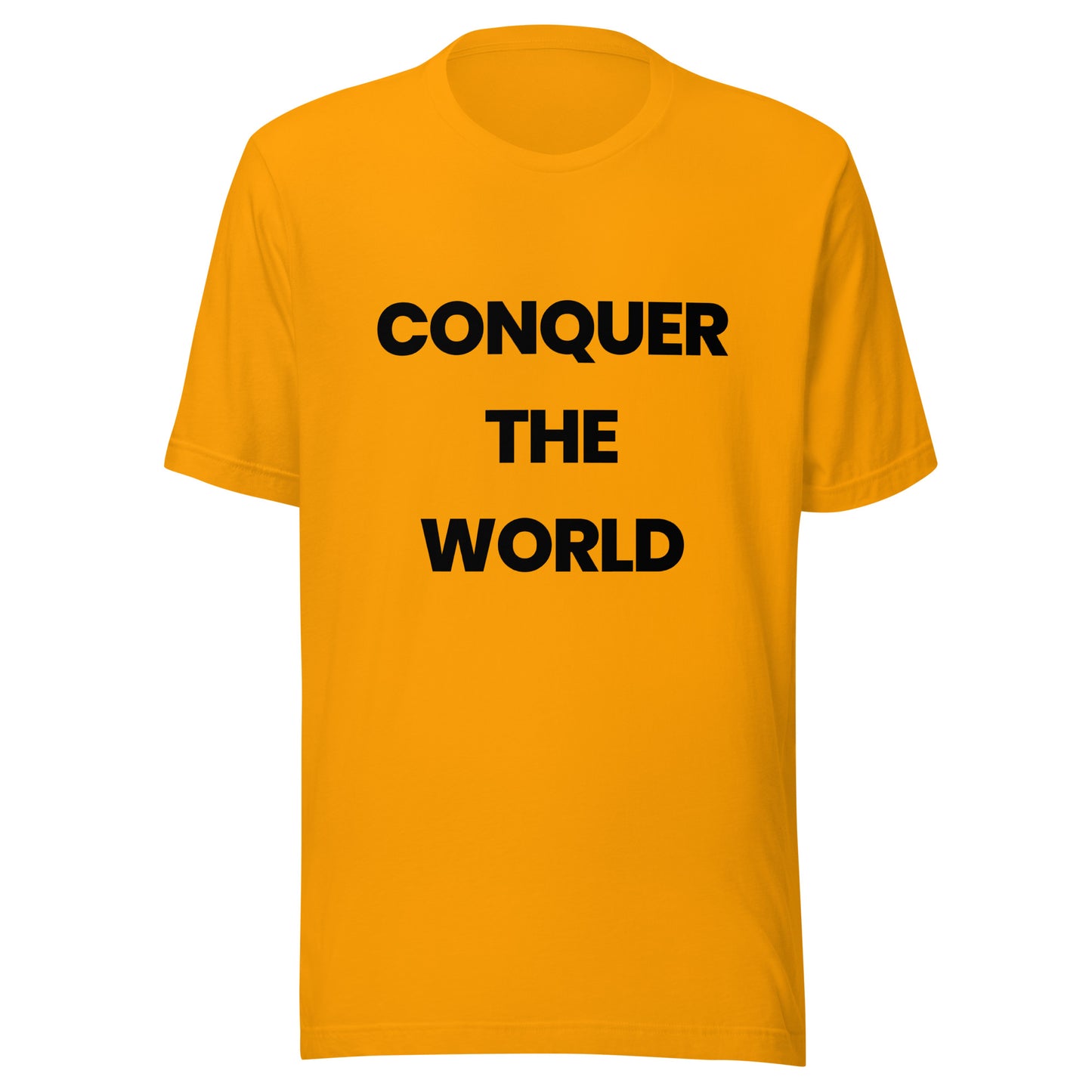 'Conquer The World' Unisex T-Shirt