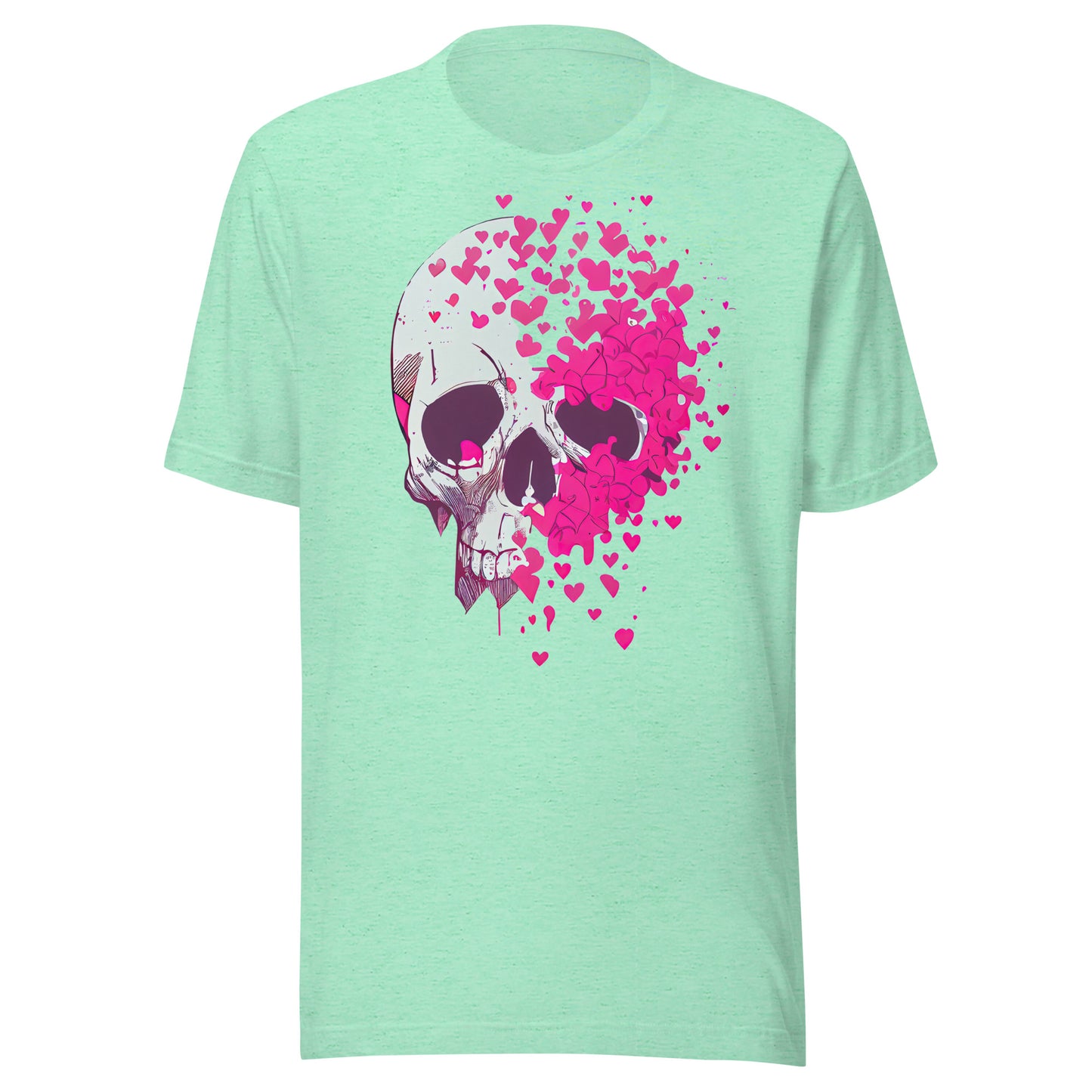 'Skull Hearts' Unisex T-Shirt