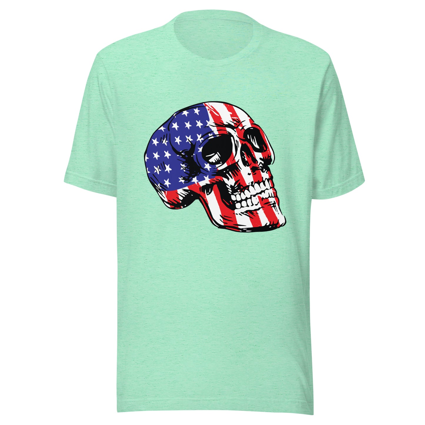 'USA Skull' Unisex T-shirt