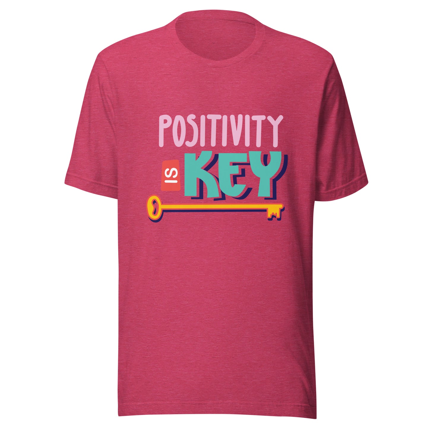 'Positivity Is Key' Unisex T-Shirt