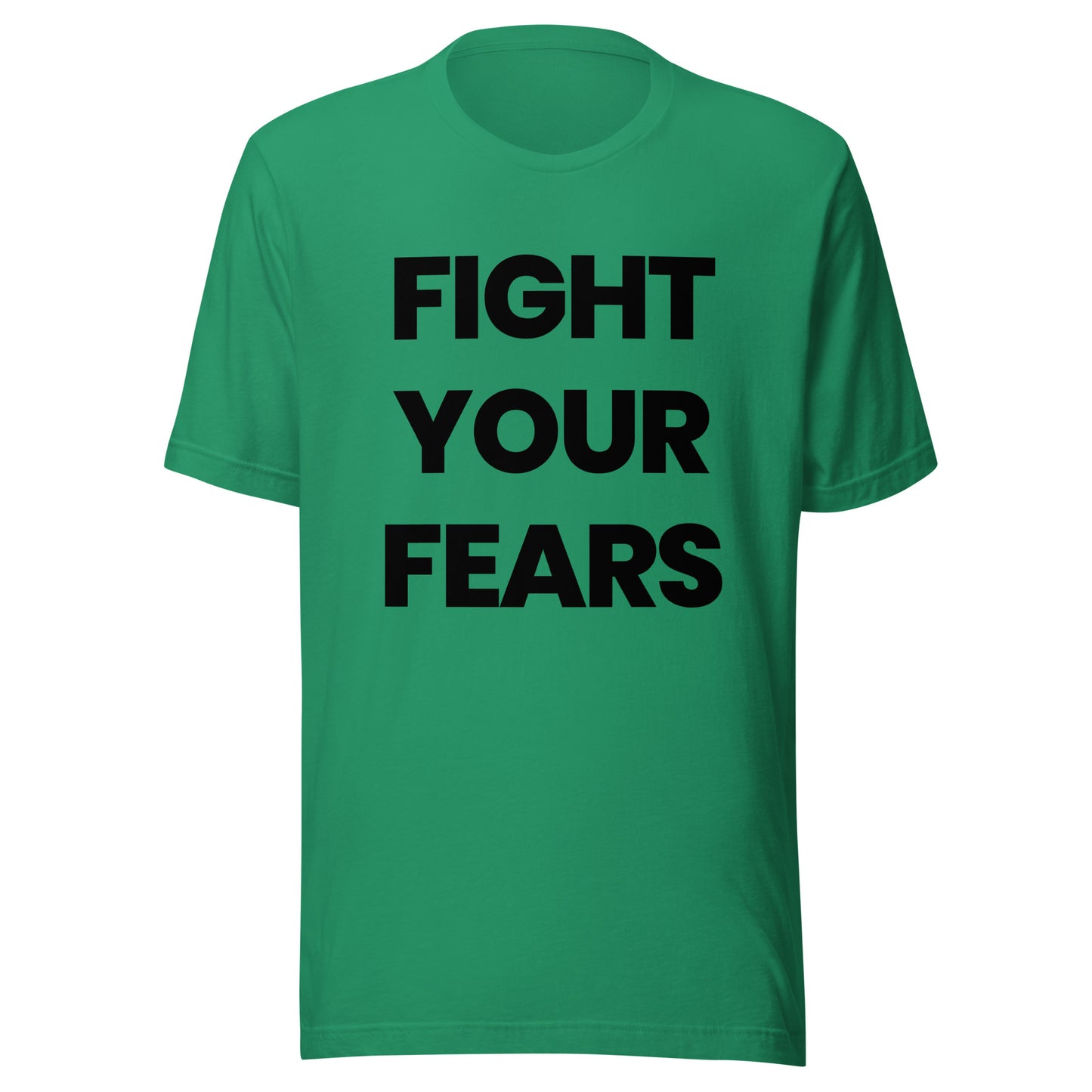 'FIGHT YOUR FEARS' Double-sided Unisex T-Shirt