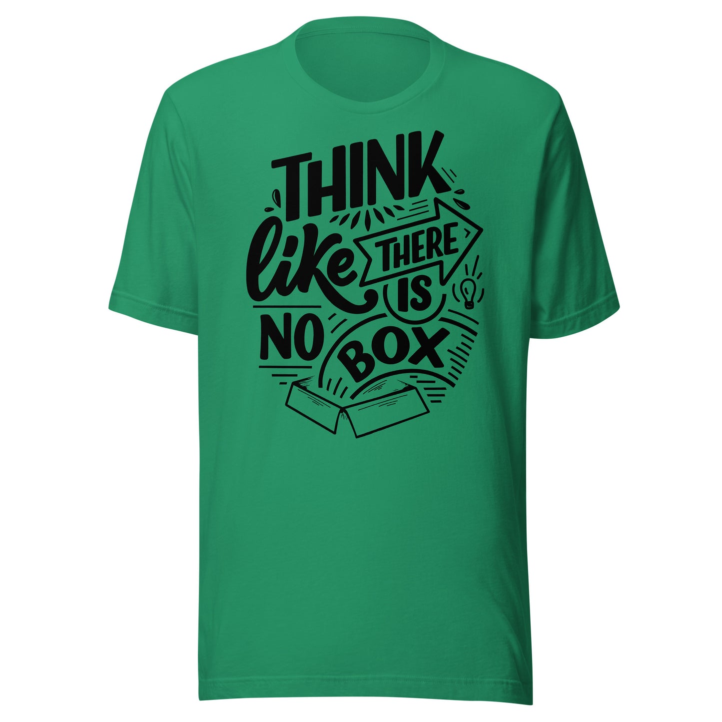 'Think Like There Is No Box' Unisex T-Shirt