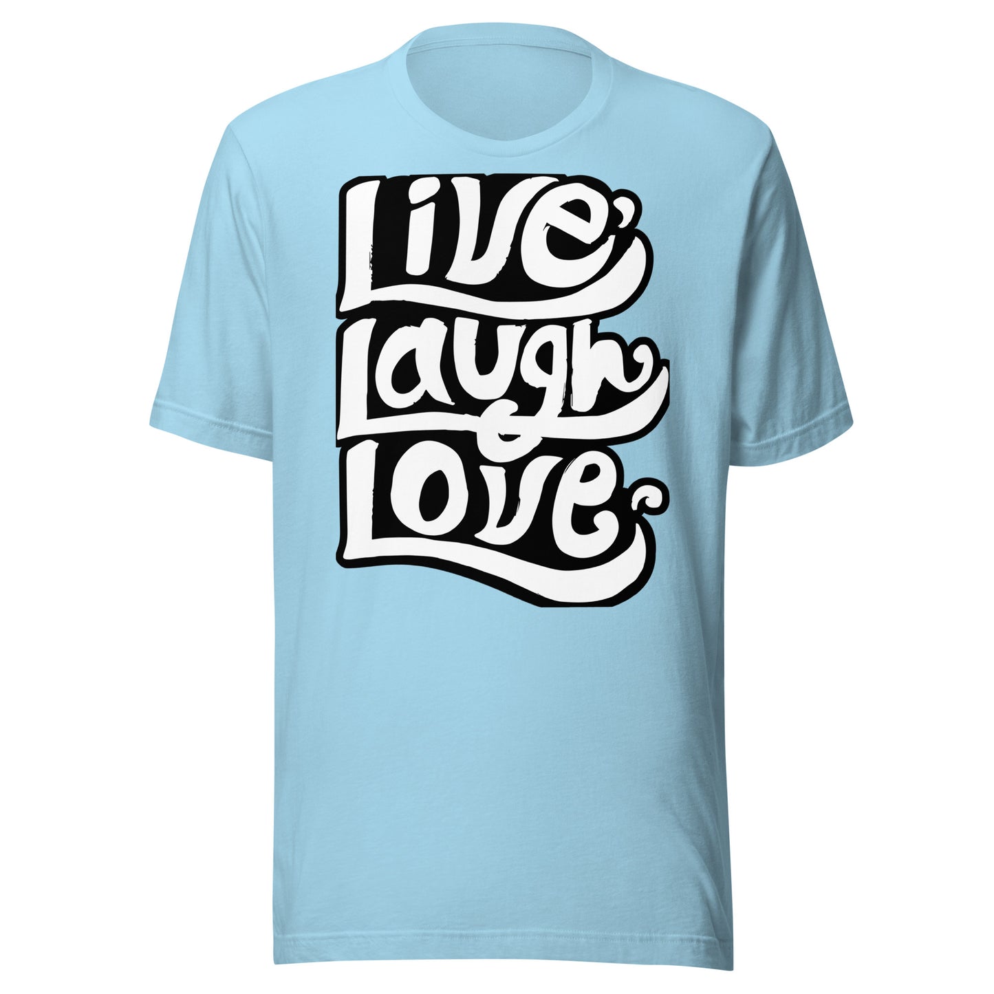 'Live, Laugh, Love' Unisex T-Shirt