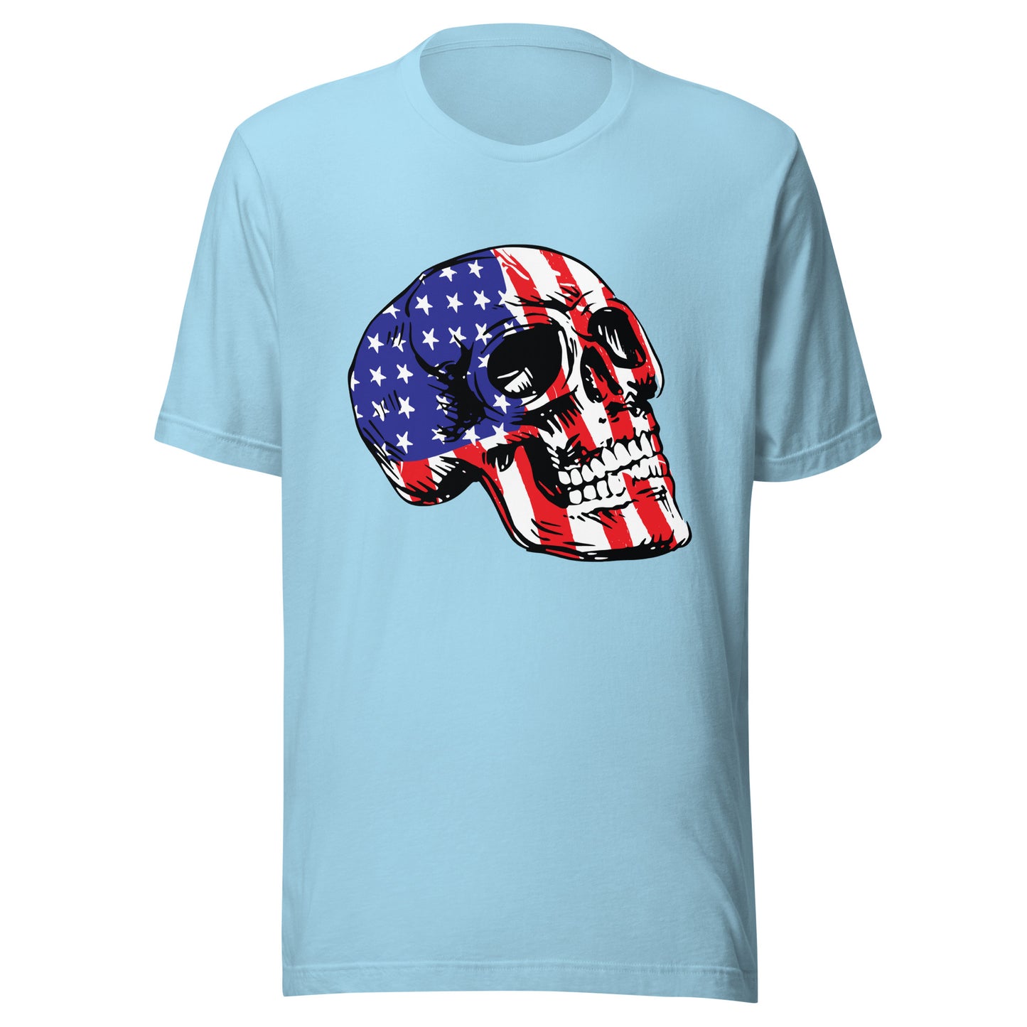 'USA Skull' Unisex T-shirt