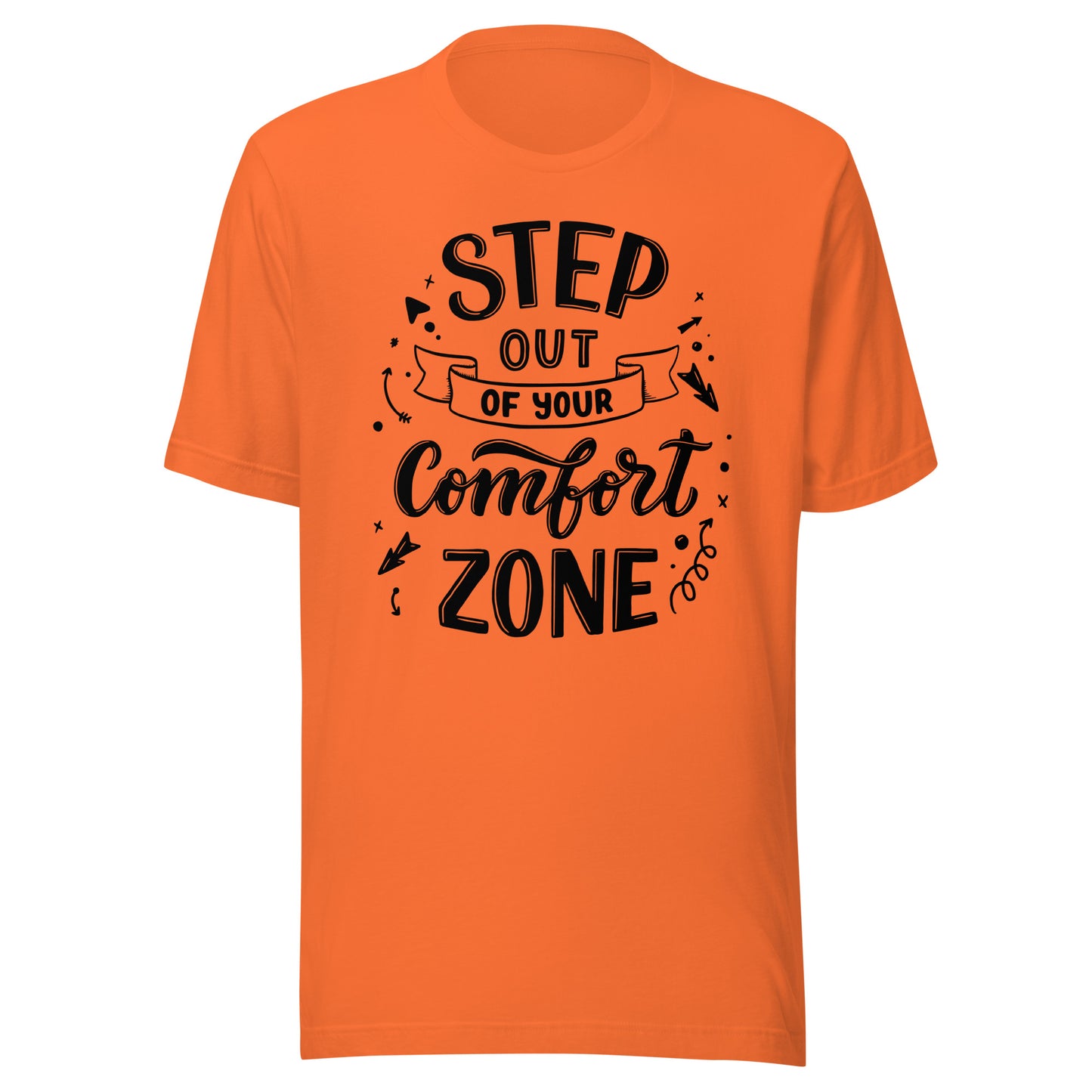 'Step Out Of Your Comfort Zone' Unisex T-Shirt