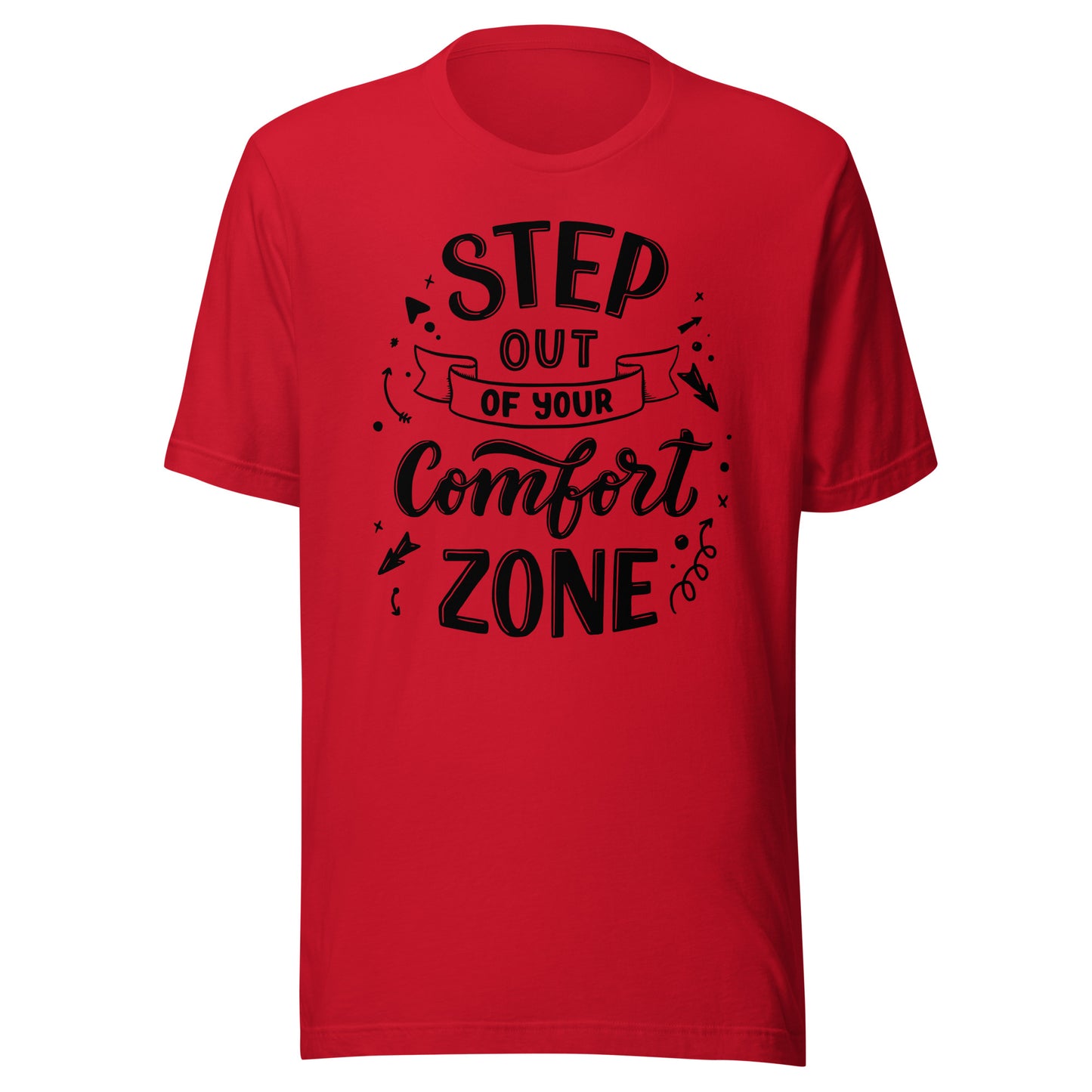 'Step Out Of Your Comfort Zone' Unisex T-Shirt