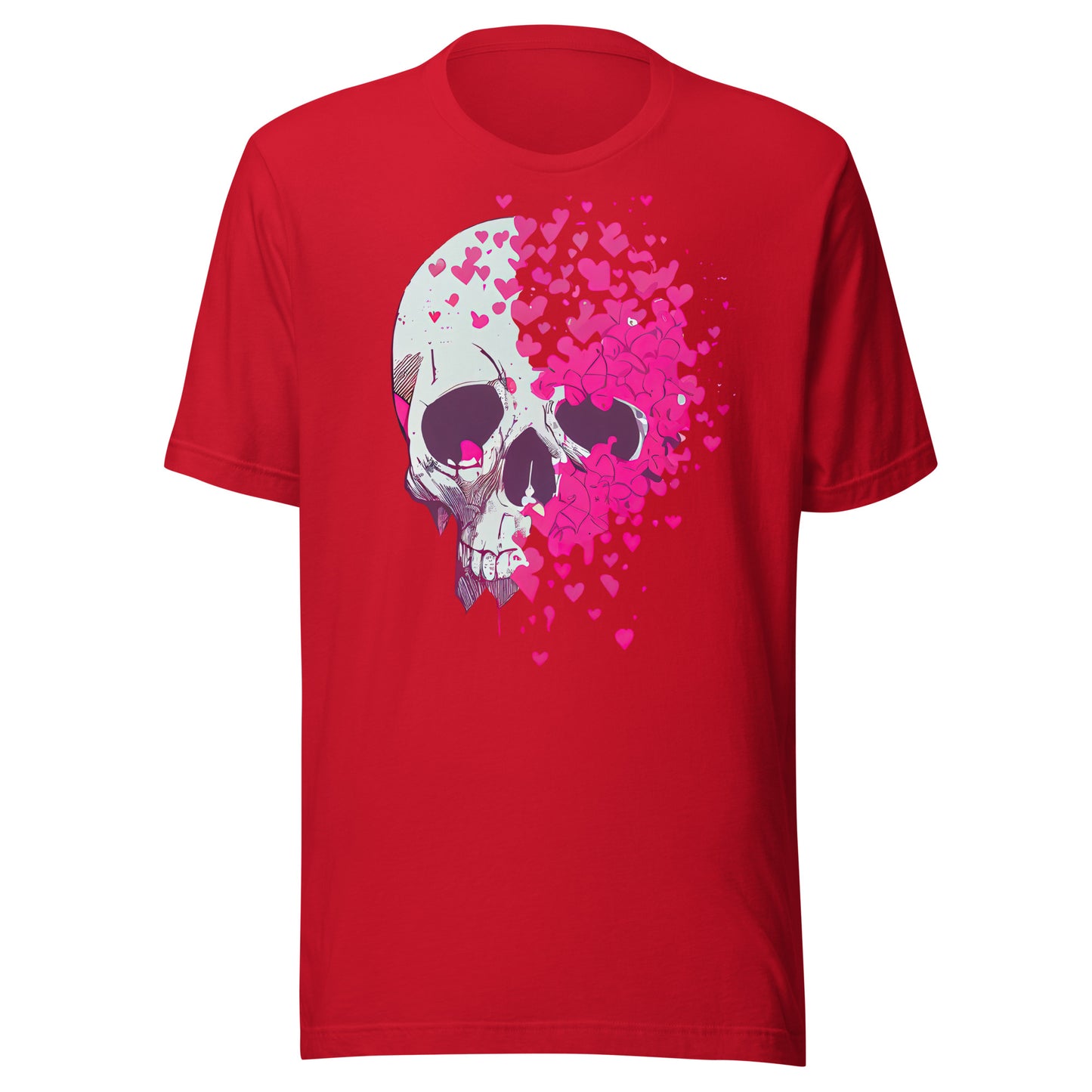 'Skull Hearts' Unisex T-Shirt