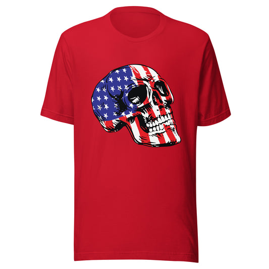 'USA Skull' Unisex T-shirt