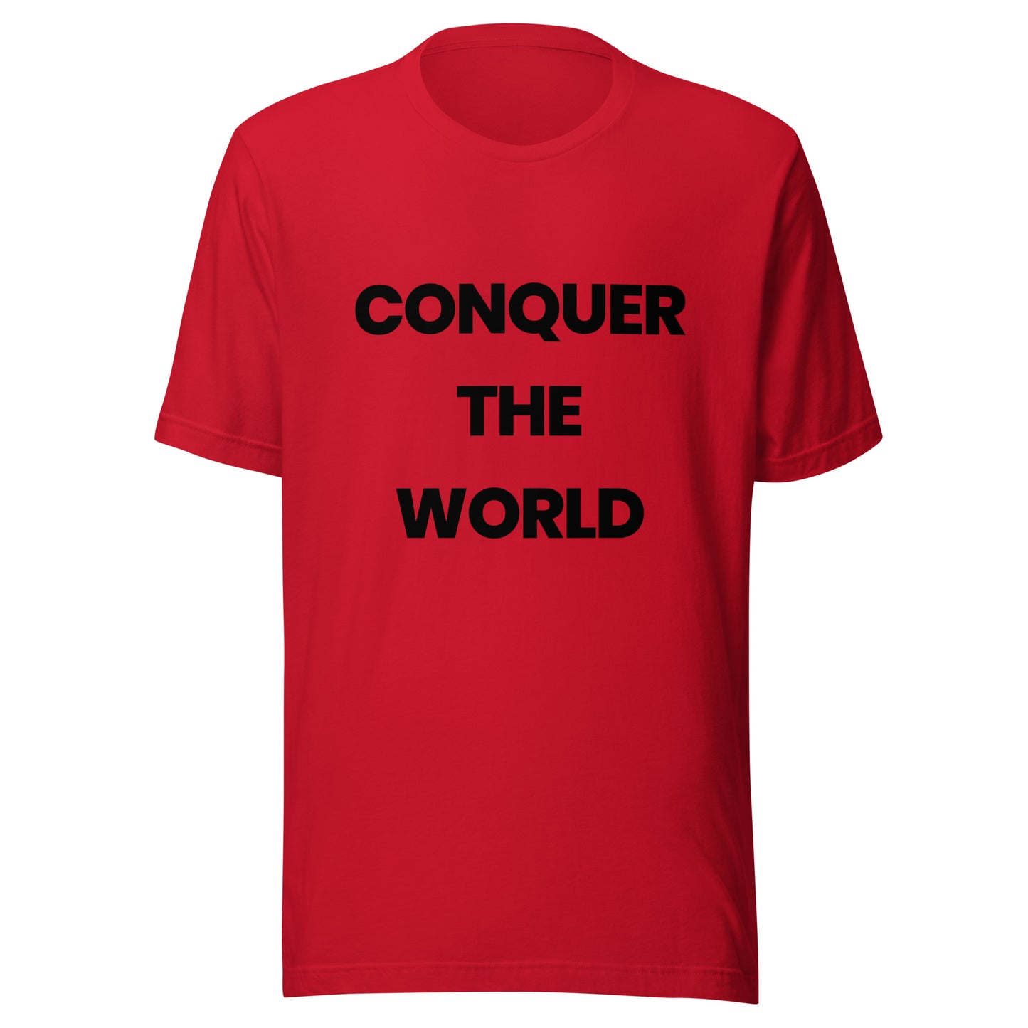 'Conquer The World' Unisex T-Shirt