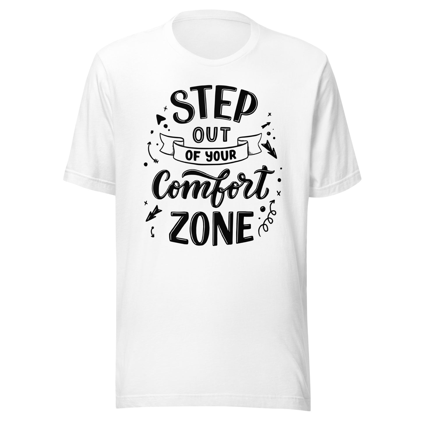 'Step Out Of Your Comfort Zone' Unisex T-Shirt