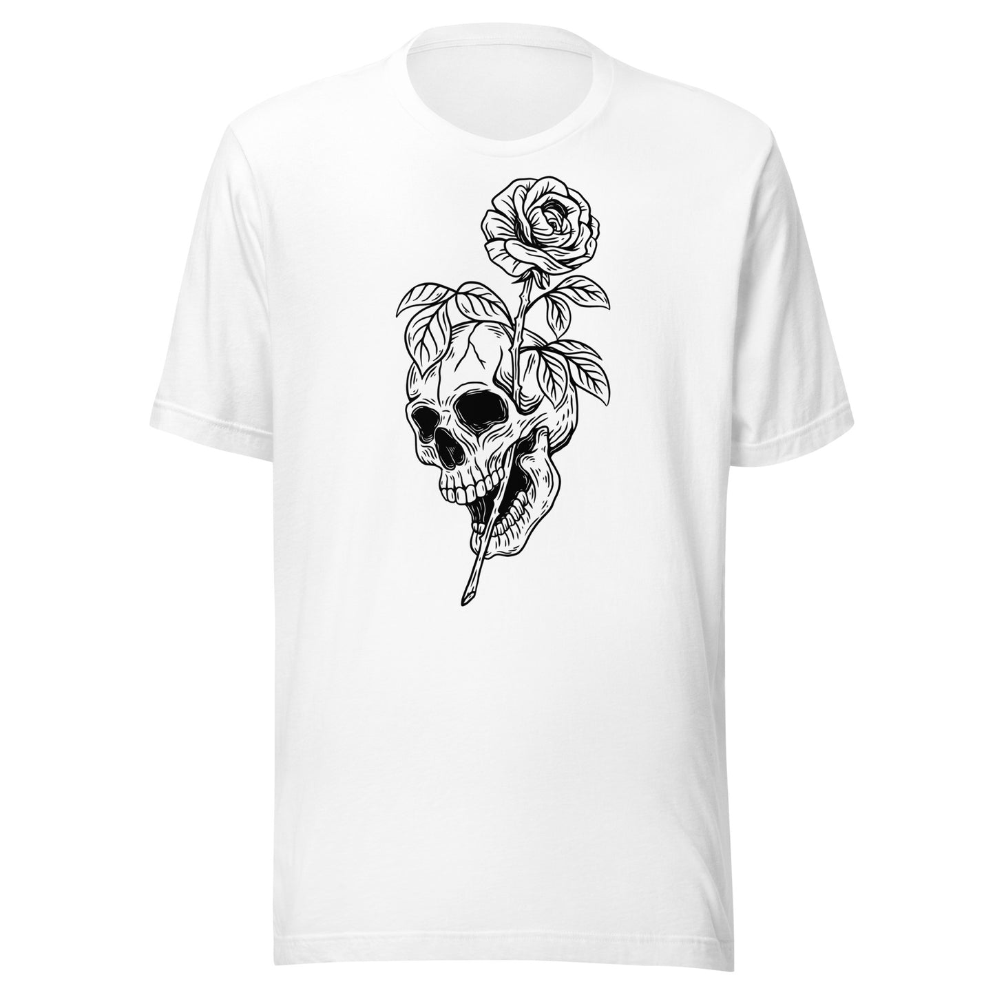 'Skull & Rose' Unisex T-Shirt