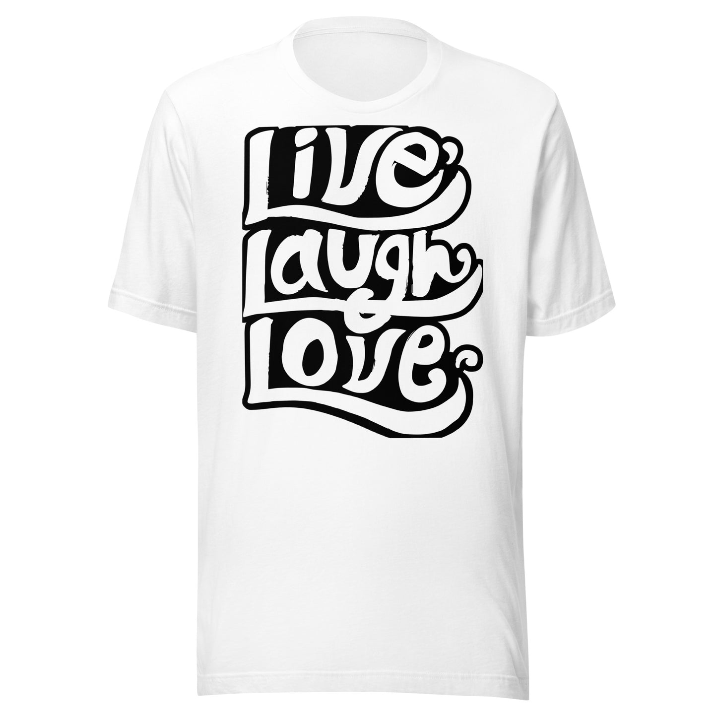 'Live, Laugh, Love' Unisex T-Shirt