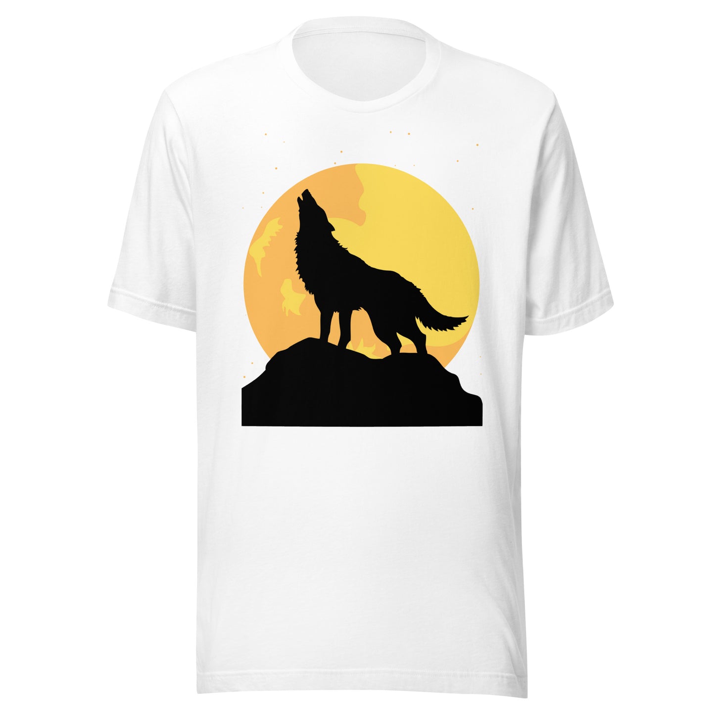 'Wolf & Moon' Unisex T-Shirt