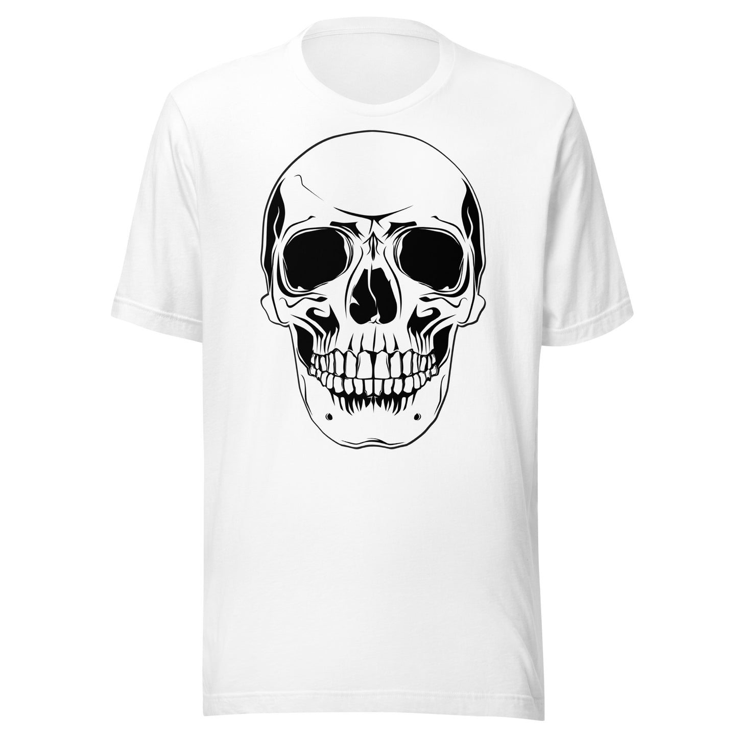 'White Skull' Unisex T-Shirt