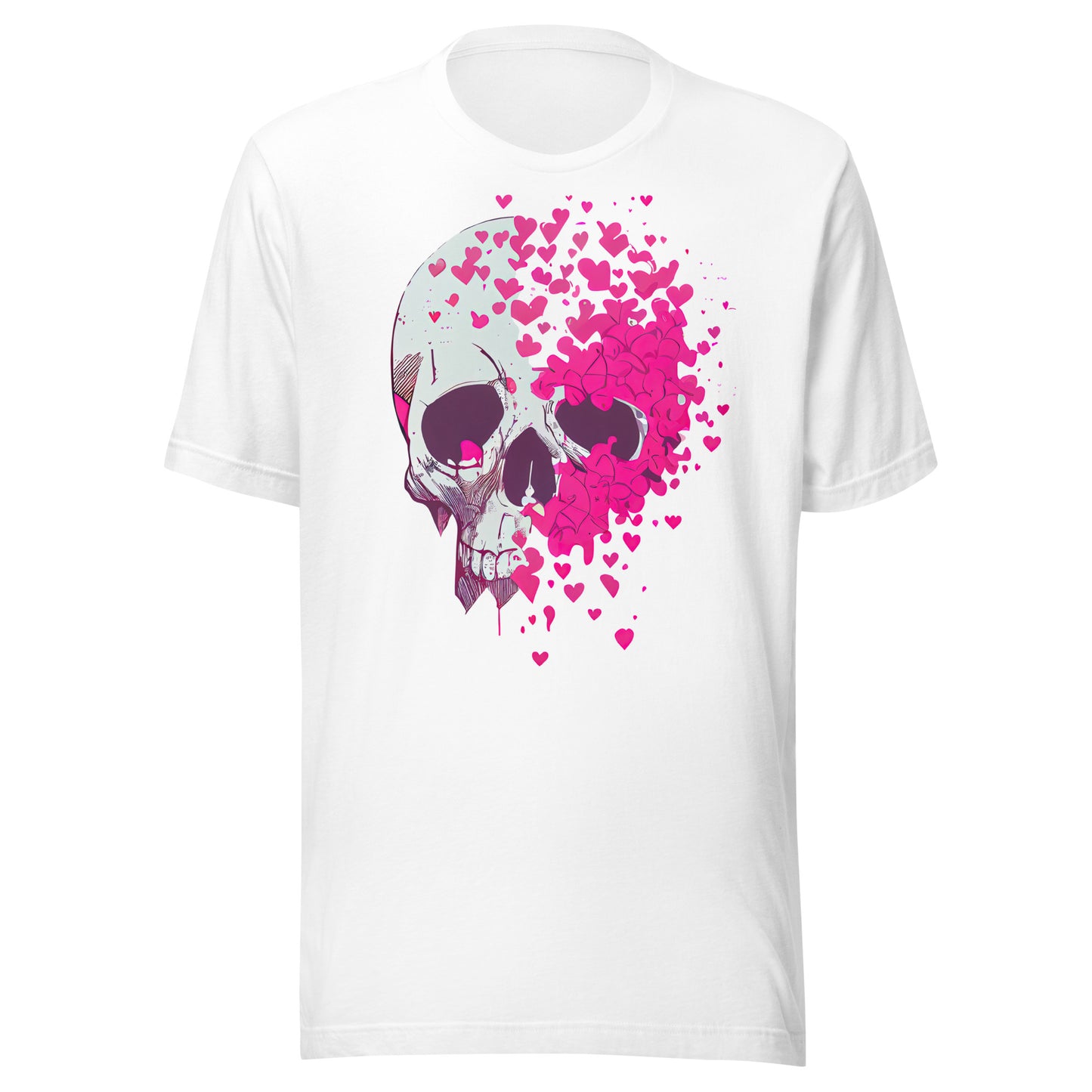 'Skull Hearts' Unisex T-Shirt