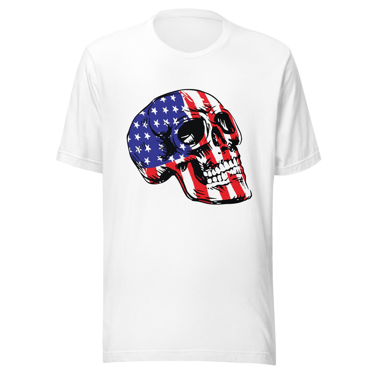 'USA Skull' Unisex T-shirt