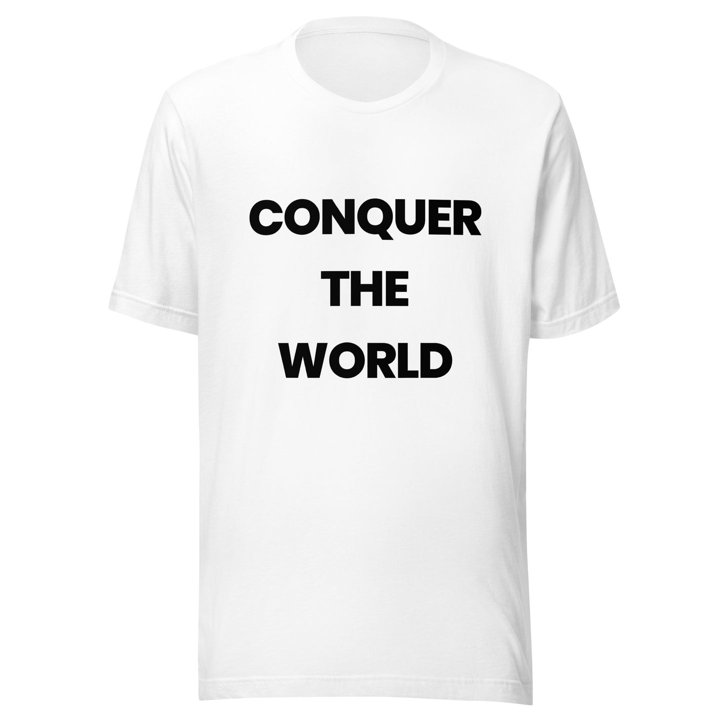 'Conquer The World' Unisex T-Shirt